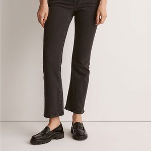 Madewell Kick Out Crop Jeans in Starkey Wash
